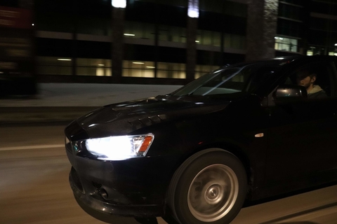 Rolling shots of a Mitsubishi Lancer, Taken in Calgary, AB