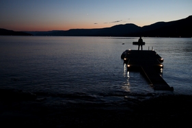 sillouetteon on the water, Taken in Shushwap, BC